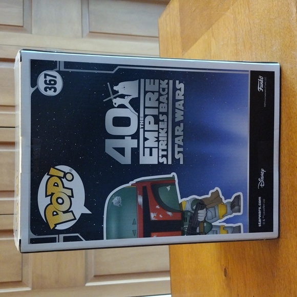 BOBA FETT 10" Funko Pop #367 Star Wars Target Exclusiv Bobble Head Empire Strike - Picture 4 of 8